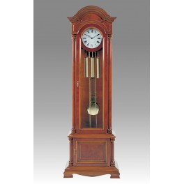 537/2 Grandfather clock in briar of maples and cherry.