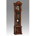 517/2 Grandfather clock in briar of walnut.