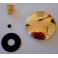 802056/21 Quartz clock mechanism UTS pin 21mm - with Pendulum, no melody