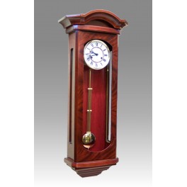 428/5 Wall clock in Mahogany